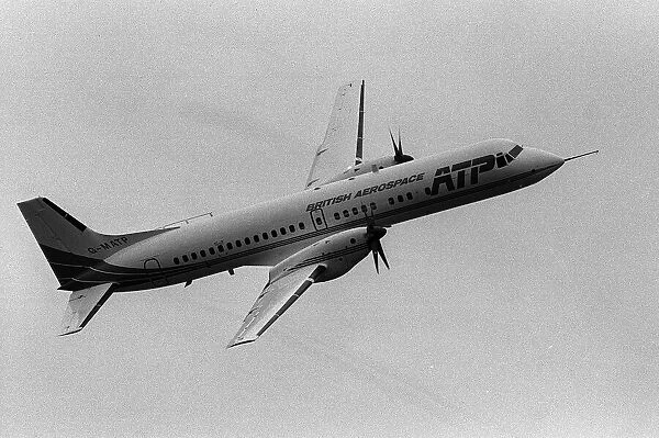 British Aerospace ATP (Advanced Turbo Prop) May 1987 development aircraft