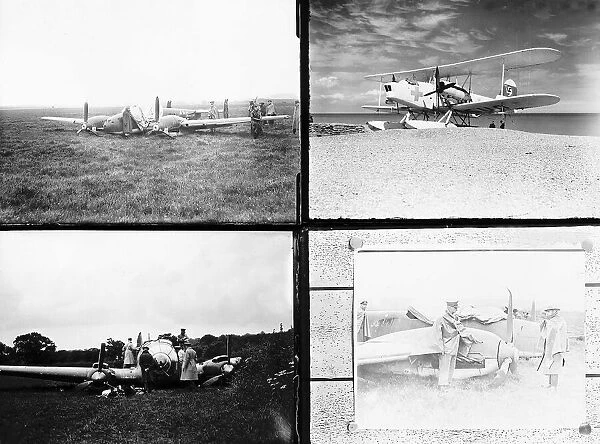 British aircraft used in WW2 circa 1940
