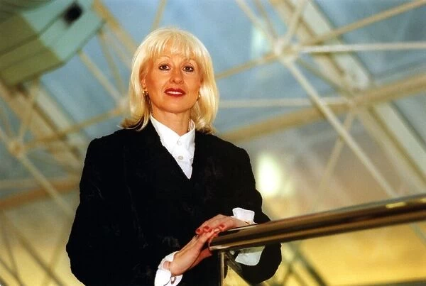 Former British Airways cabin crew, air hostess Alexia Wheeler. 10  /  03  /  1999
