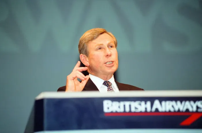 Framed Print : British Airways Chairman Colin Marshall give his account of the Virgin Framed Print : British Airways Chairman Colin Marshall give his account of the Virgin
