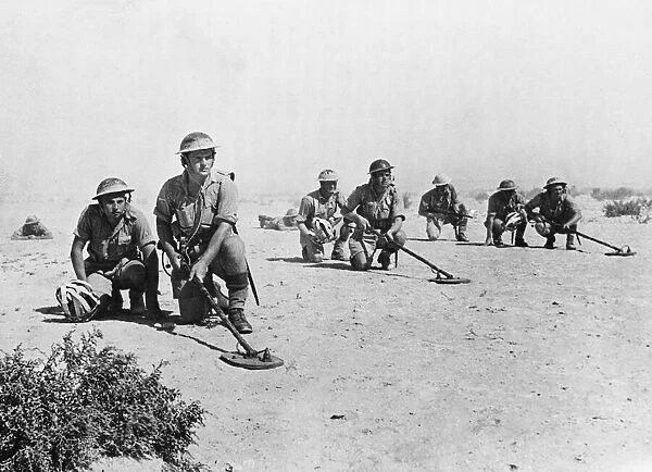 British & Allied Troops, Western Desert campaign, the Desert War, January to March 1943