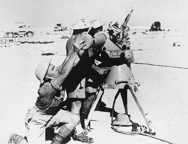 British & Allied Troops, Western Desert campaign, the Desert War, January to March 1942