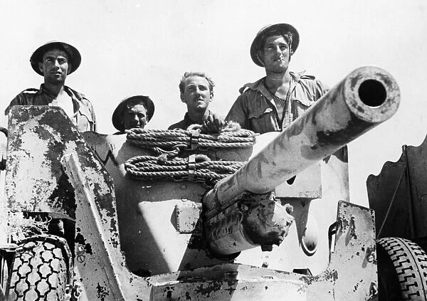British and Allied Troops, Western Desert campaign, the Desert War