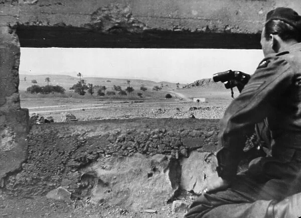 British and Allied Troops, Western Desert campaign, the Desert War, February to May 1943
