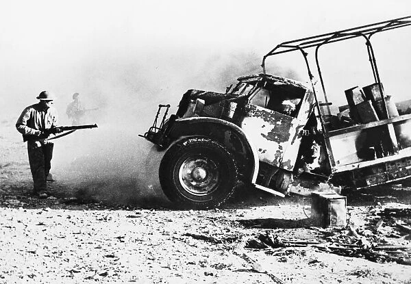 British & Allied Troops, Western Desert campaign, the Desert War