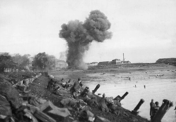 British assault troops land on Walcheren at dawn on 1 November 1944 the first stage of