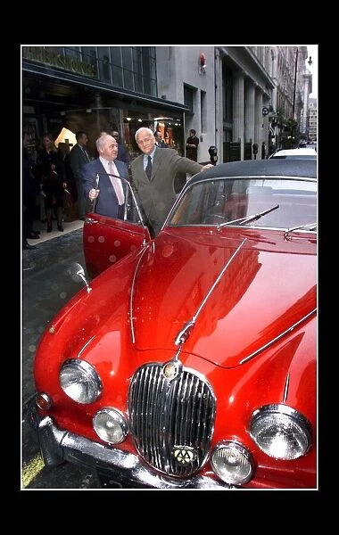 British Author Colin Dexter, Creator of the Inspector Morse mysteries seen here with