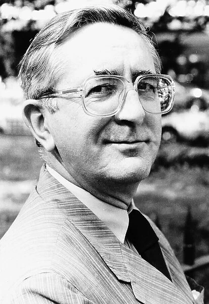 British author, writer and historian Len Deighton. 5th October 1982