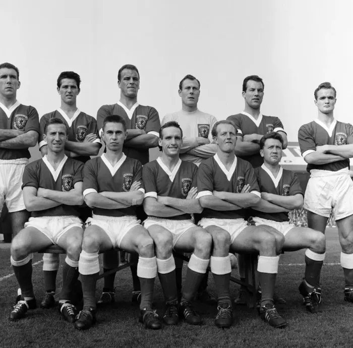 Framed Print : British Championships International Football match between Wales