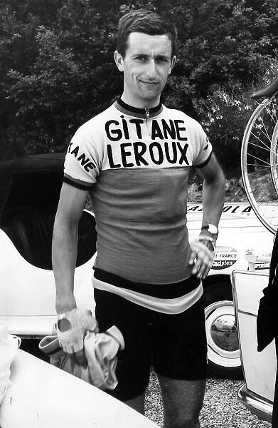 British cyclist Tommy Simpson who finished sixth in the Tour De France