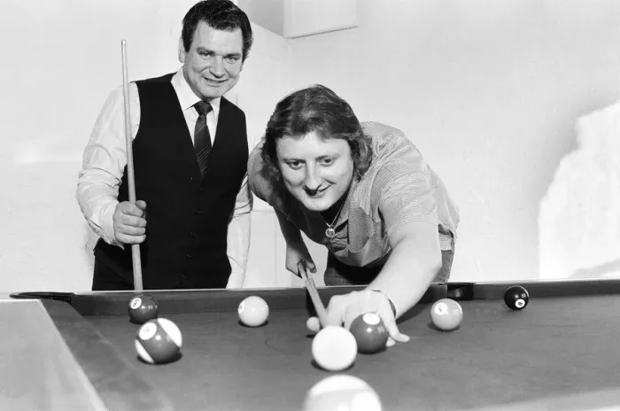 Framed Print : British darts player Eric Bristow pictured at his newly purchased 19th century country