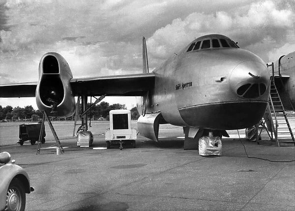 British experimental jet bomber, the Short SA4 Sperrin. August 1957 P004600
