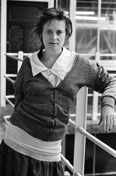 British fashion designer Vivienne Westwood. 28th April 1983