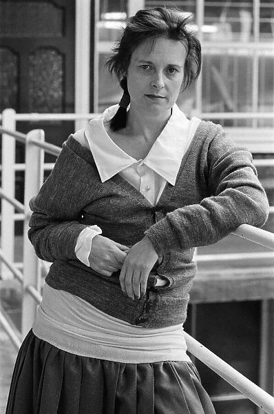 British fashion designer Vivienne Westwood. 28th April 1983