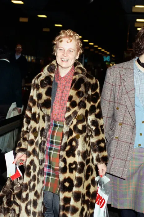 Framed Print : British fashion designer Vivienne Westwood, pictured at Londons Heathrow Airport Framed Print : British fashion designer Vivienne Westwood, pictured at Londons Heathrow Airport