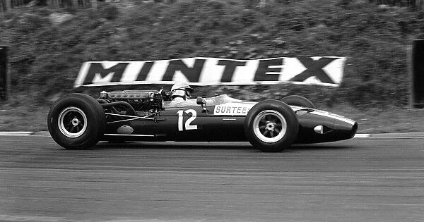 British Grand Prix 1966 Brands Hatch July 1966 John Surtees in his Ferrari