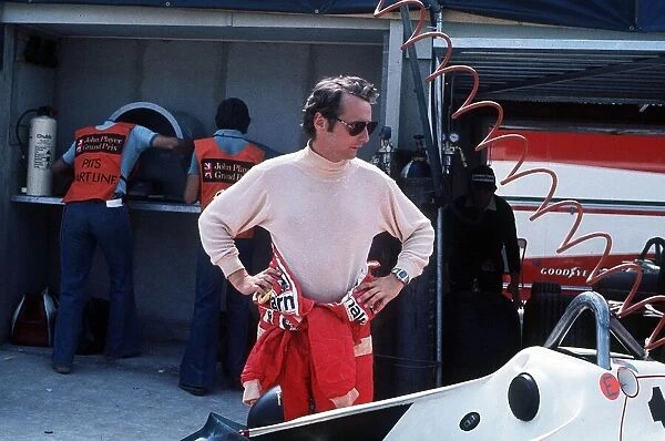 British Grand Prix 1976 Brands Hatch July 1976 Niki Lauda for Ferrari number 1 car