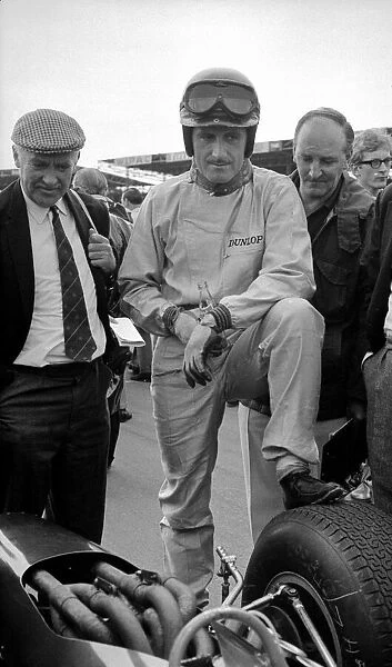 British Grand Prix, Silverstone. Graham Hill. July 1965