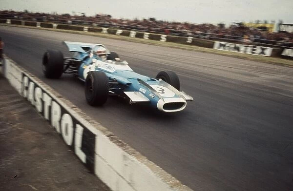 British Grand Prix at Silverstone - Jackie Stewart driving