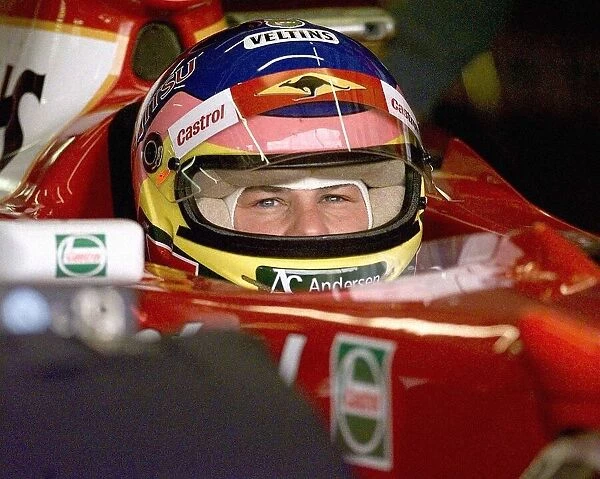 British Grand Prix at Silverstone Qualifying Session. Jacques Villeneuve