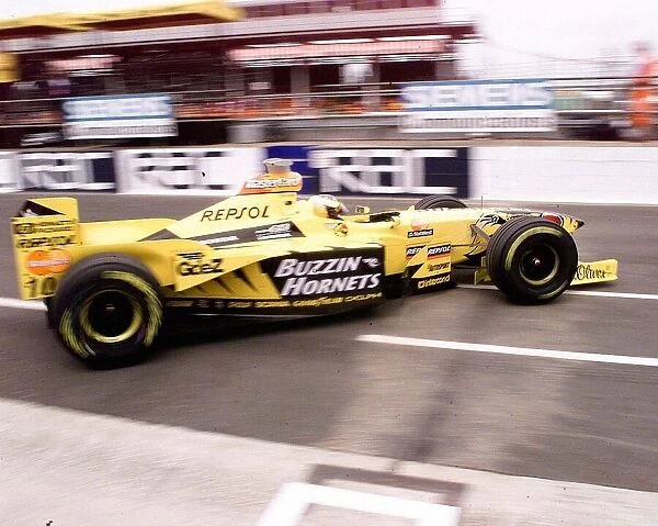 British Grand Prix at Silverstone Qualifying Session. Ralf Schumacher