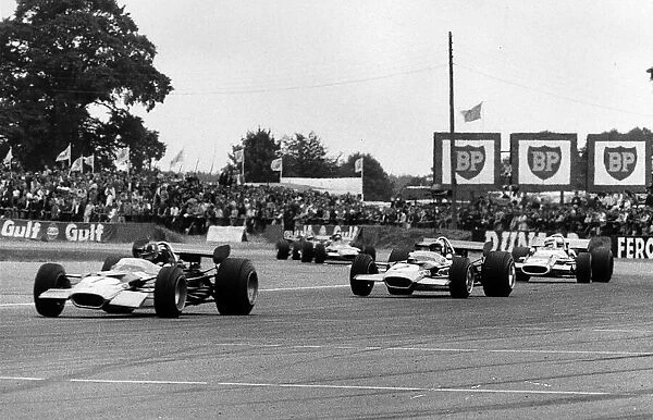 British Grand Prix Silverstone won by Jackie Stewart 1969