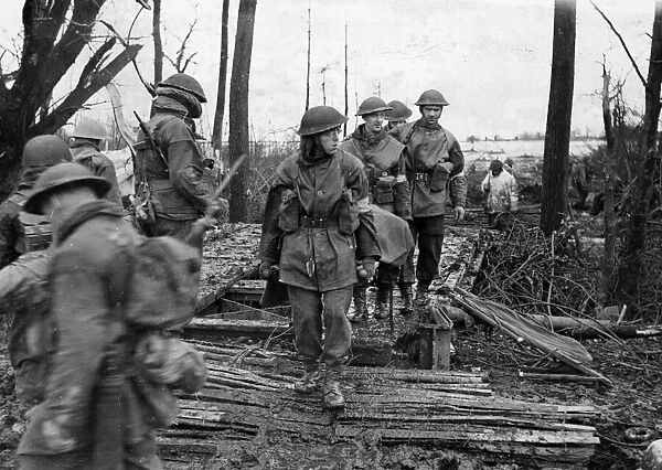 British infantry seize 12 villages in drive into Germany