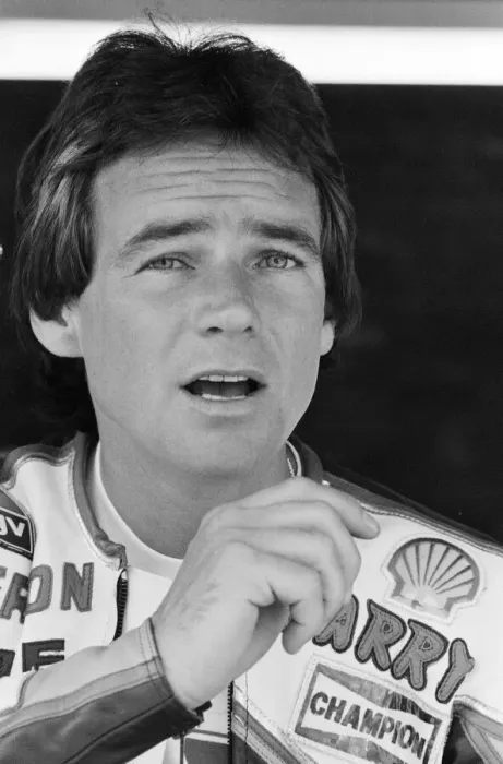 Framed Print : British Motorcycle road racer Barry Sheene attending the South Africa Grand Prix Framed Print : British Motorcycle road racer Barry Sheene attending the South Africa Grand Prix
