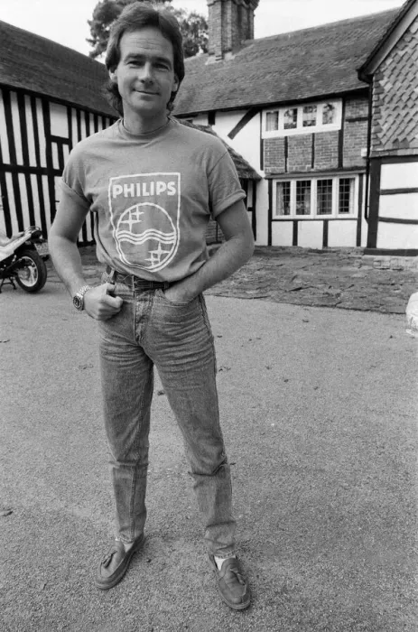 Framed Print : Former British Motorcycle road racer Barry Sheene prepares for a new life in the sun as Framed Print : Former British Motorcycle road racer Barry Sheene prepares for a new life in the sun as