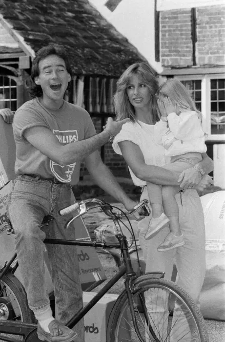 Framed Print : Former British Motorcycle road racer Barry Sheene prepares for a new life in the sun as Framed Print : Former British Motorcycle road racer Barry Sheene prepares for a new life in the sun as