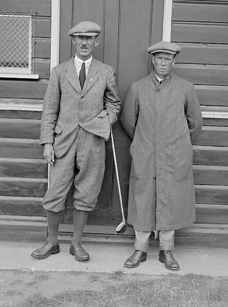 British Open 1920. Royal Cinque Ports Golf Club, Deal, Kent. 2nd July 1920. Abe Mitchell
