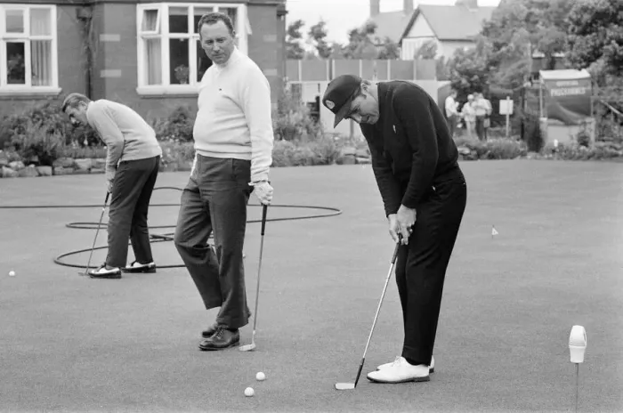 Framed Print : British Open 1969. Royal Lytham & St Annes Golf Club, Lancashire, Practice Day Framed Print : British Open 1969. Royal Lytham & St Annes Golf Club, Lancashire, Practice Day
