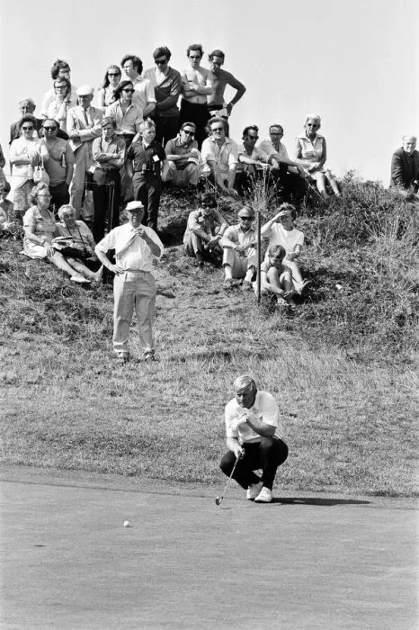 Framed Print : British Open 1971. Royal Birkdale Golf Club in Southport, England Framed Print : British Open 1971. Royal Birkdale Golf Club in Southport, England