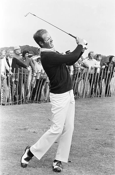 British Open 1973. Troon Golf Club in Troon, Scotland. Pictured, Tom Weiskopf