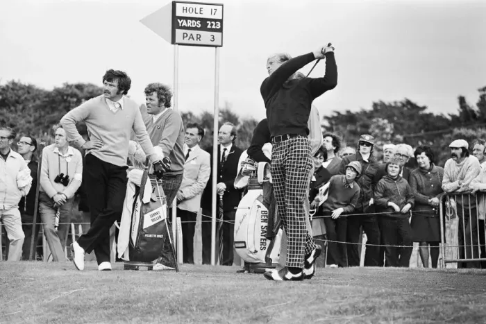 Framed Print : British Open 1973. Troon Golf Club in Troon, Scotland. Pictured