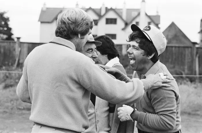 Framed Print : British Open 1973. Troon Golf Club in Troon, Scotland. Pictured