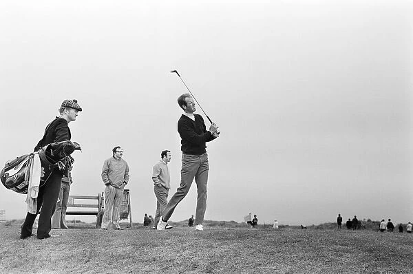 British Open 1973. Troon Golf Club in Troon, Scotland, held Pictured, Tom Weiskopf