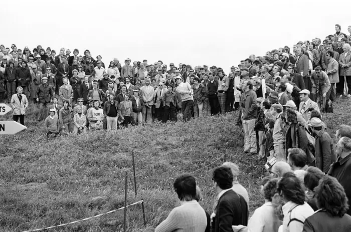 Framed Print : British Open 1974. Royal Lytham & St Annes Golf Club in Lancashire, England