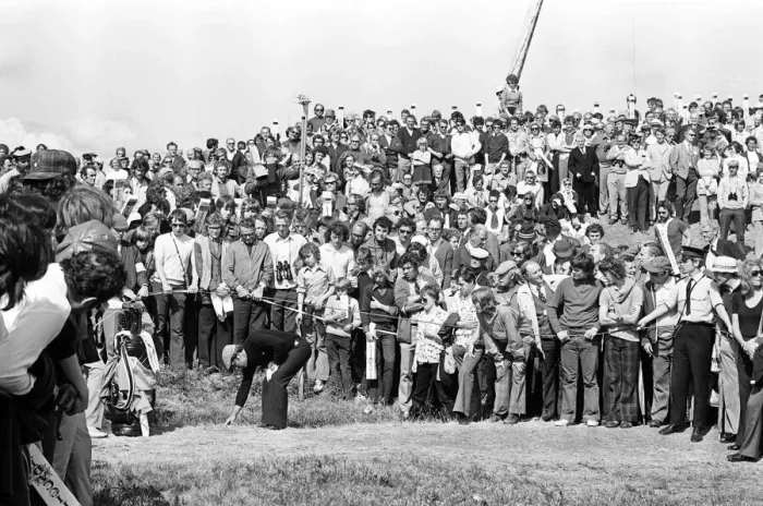 Framed Print : British Open 1974. Royal Lytham & St Annes Golf Club in Lancashire, England Framed Print : British Open 1974. Royal Lytham & St Annes Golf Club in Lancashire, England