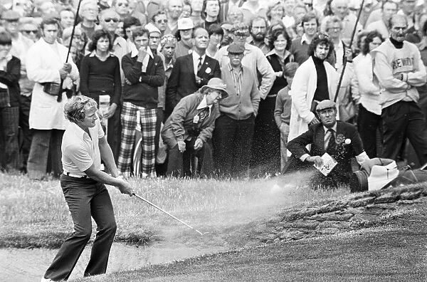 British Open 1975. Carnoustie Golf Links, Scotland, held 9th - 13th July 1975