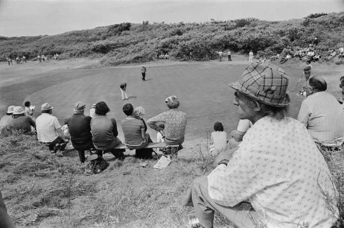 Framed Print : British Open 1976. The 1976 Britiish Open Golf Championships being held at the Royal