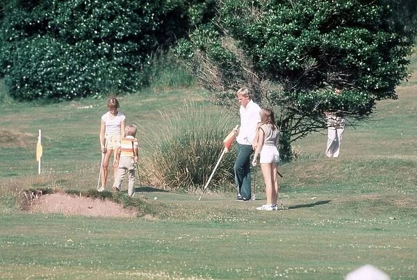 British Open 1977. Turnberry, Scotland, July 1977. British Open Golf Championships July