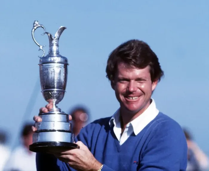 Framed Print : British Open 1982. Royal Troon Golf Club, Troon, Scotland, July 1982