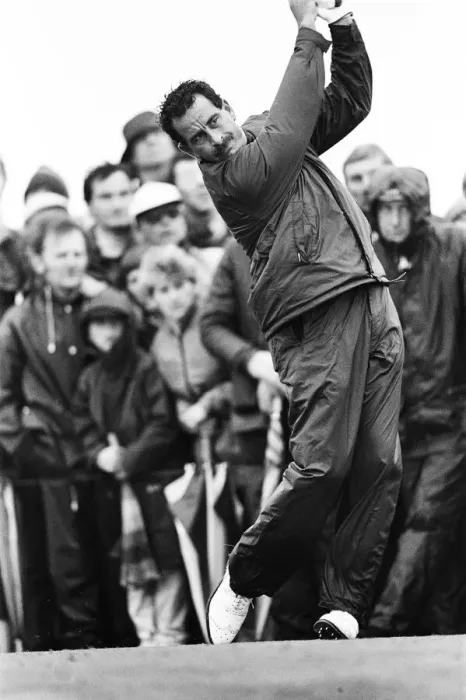 Framed Print : British Open 1987. Muirfield Golf Links, Gullane, Scotland Framed Print : British Open 1987. Muirfield Golf Links, Gullane, Scotland
