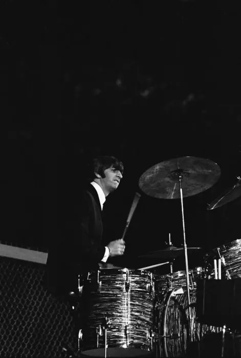 Framed Print : British pop group The Beatles performing on stage at the Cow Palace in San Francisco Framed Print : British pop group The Beatles performing on stage at the Cow Palace in San Francisco