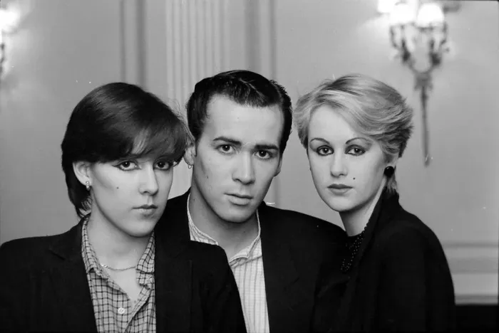 Framed Print : British pop group The Human League-left to right: Joanne Catherall Framed Print : British pop group The Human League-left to right: Joanne Catherall