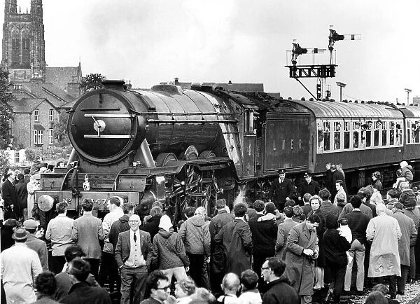Although British Railways officially finished with steam power on August 11, 1968