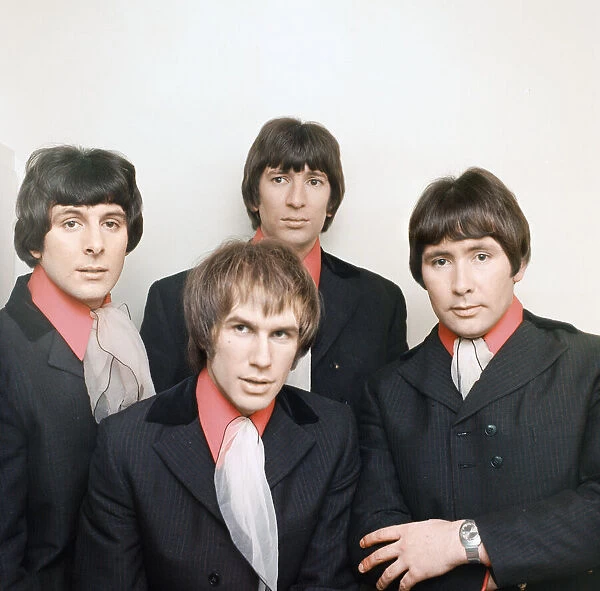 British rock group The Troggs. Left to right : Peter Staples
