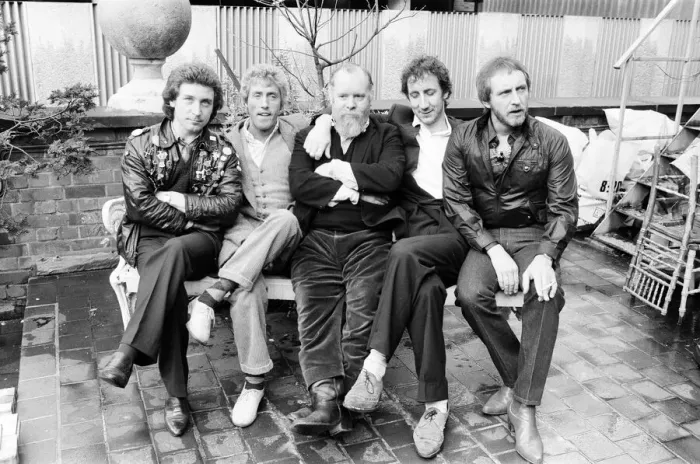 Framed Print : British rock group The Who. Left to right: Kenney Jones, Roger Daltrey Framed Print : British rock group The Who. Left to right: Kenney Jones, Roger Daltrey