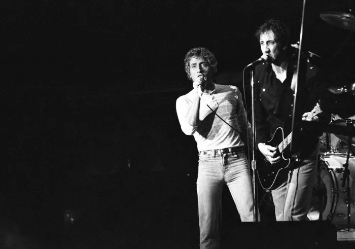 Framed Print : British rock group The Who, performing on stage at the NEC in Birmingham Framed Print : British rock group The Who, performing on stage at the NEC in Birmingham